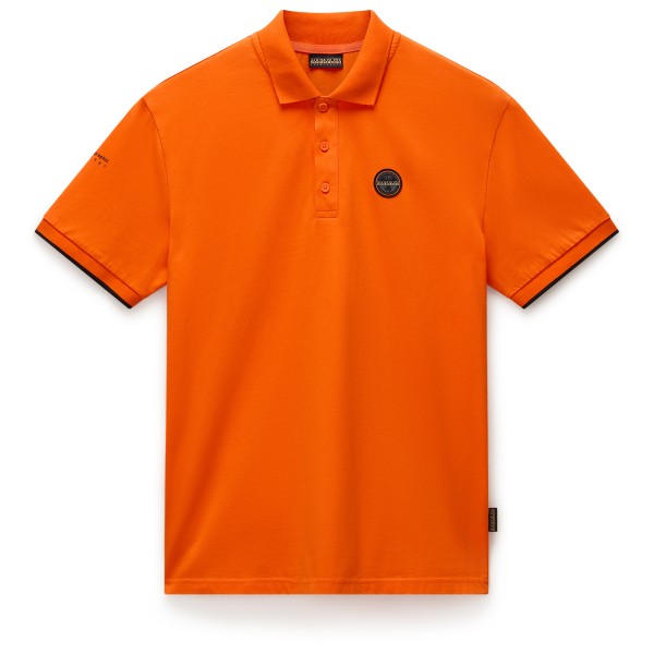 Napapijri - E-Badge Sum - Polo-Shirt Gr L;M;S;XL;XXL blau;orange von Napapijri