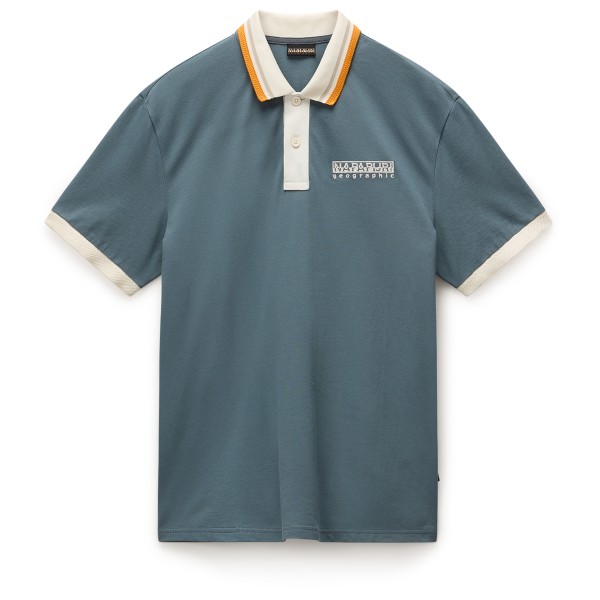 Napapijri - E-Murlo S/S - Polo-Shirt Gr L grau von Napapijri