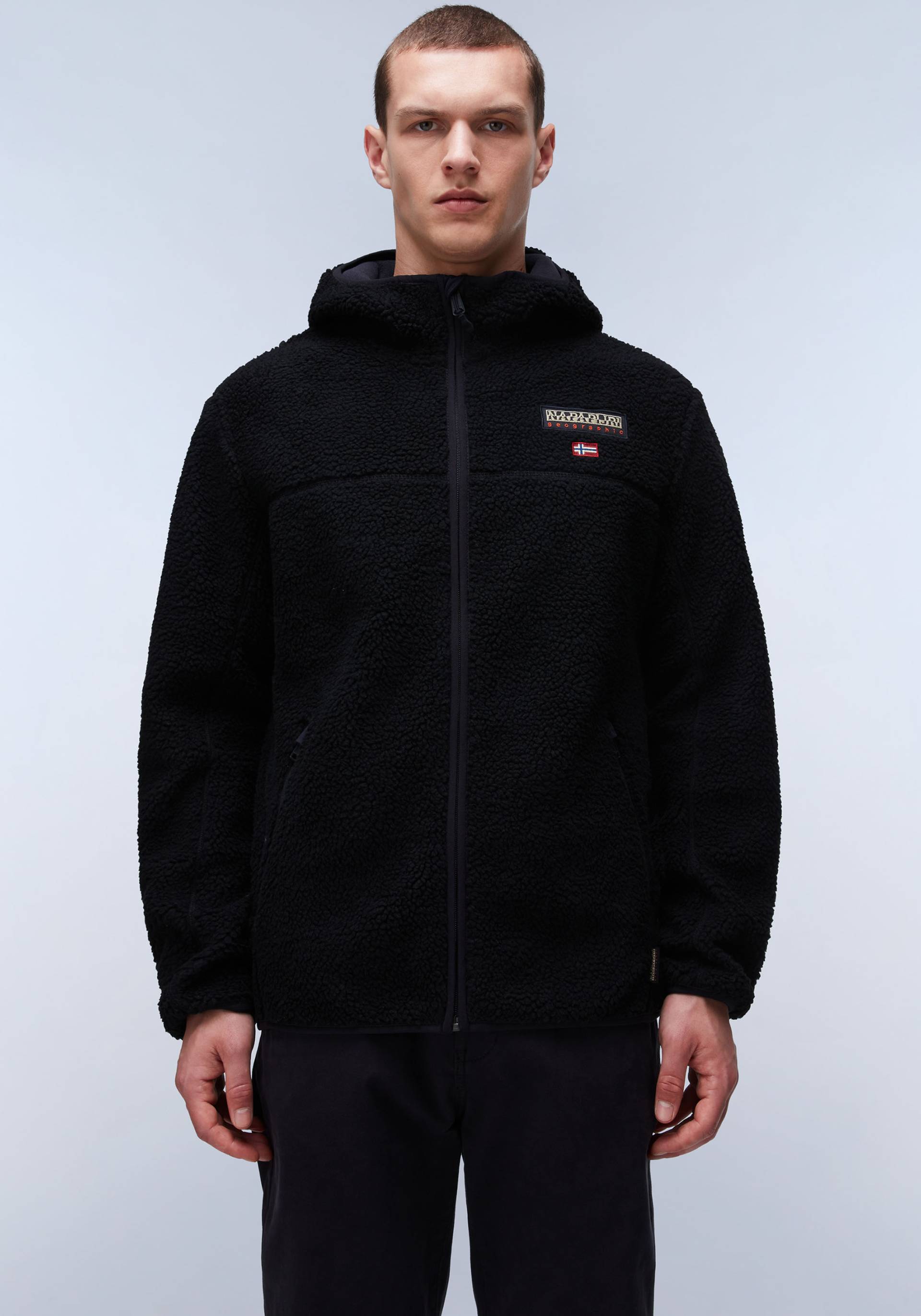 Napapijri Fleecejacke »TYNIK«, mit Kapuze Napapijri Fleecejacke »TYNIK«, mit Kapuze von Napapijri
