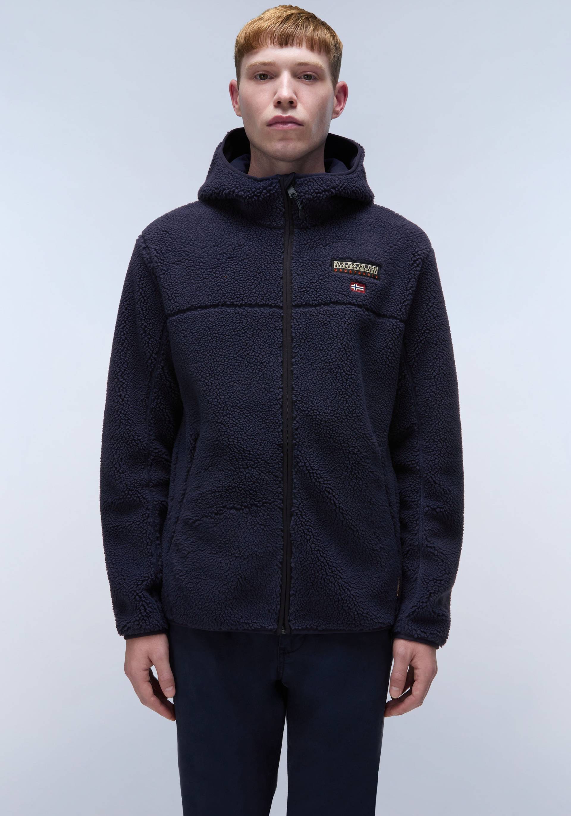 Napapijri Fleecejacke »TYNIK«, mit Kapuze Napapijri Fleecejacke »TYNIK«, mit Kapuze von Napapijri
