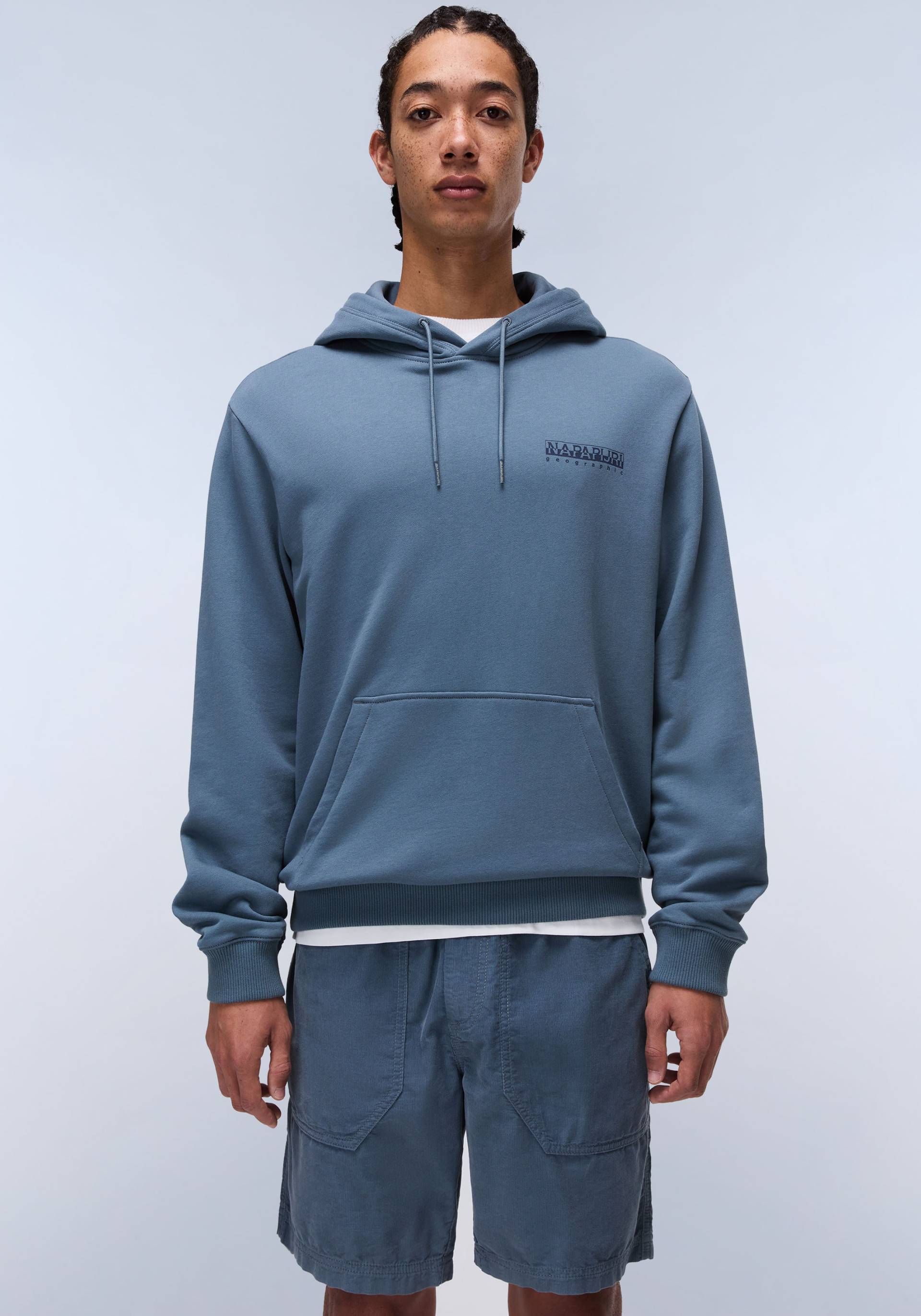 Napapijri Kapuzensweatshirt »B-SOVANA H«, Mit Rundhalsausschnitt; mit Kängurutasche Napapijri Kapuzensweatshirt »B-SOVANA H«, Mit Rundhalsausschnitt; mit Kängurutasche von Napapijri