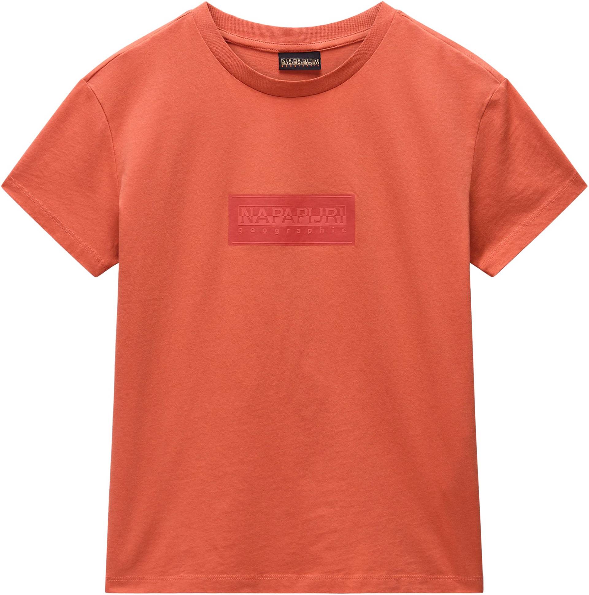 Napapijri Kurzarmshirt »S-BOX LOGO SS W 1 A69 LANGOUSTINO A69«, Mit Rundhalsausschnitt Napapijri Kurzarmshirt »S-BOX LOGO SS W 1 A69 LANGOUSTINO A69«, Mit Rundhalsausschnitt von Napapijri