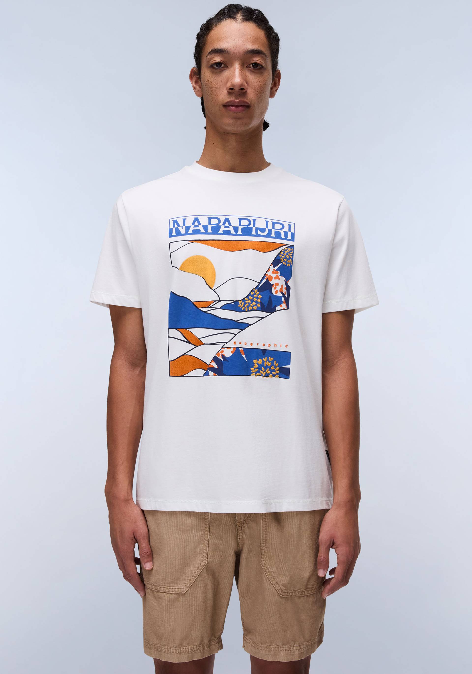 Napapijri Kurzarmshirt »S-VALDOR SS«, Mit Rundhalsausschnitt Napapijri Kurzarmshirt »S-VALDOR SS«, Mit Rundhalsausschnitt von Napapijri