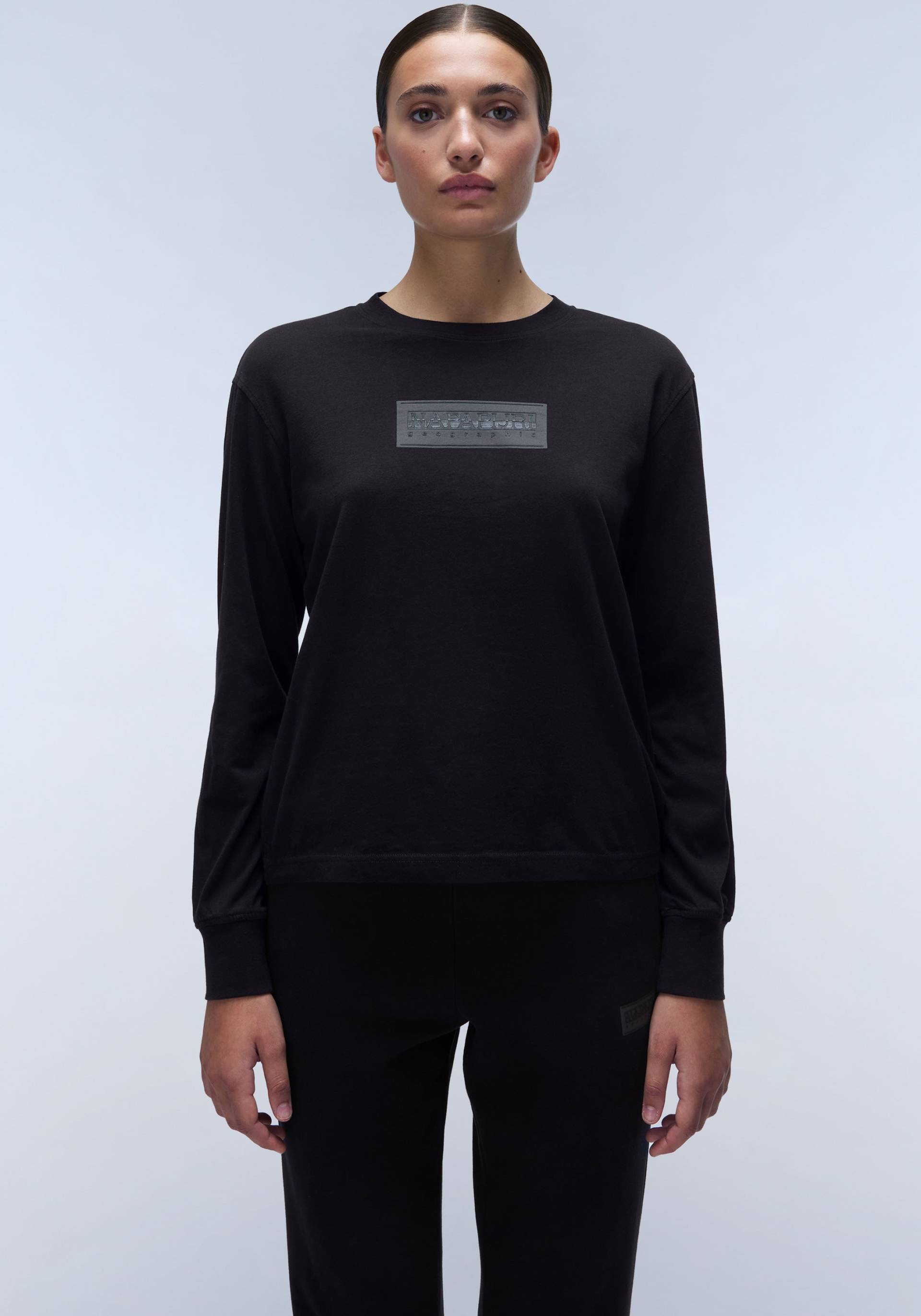 Napapijri Langarmshirt »SUZE«, mit grossem Logoprint Napapijri Langarmshirt »SUZE«, mit grossem Logoprint von Napapijri