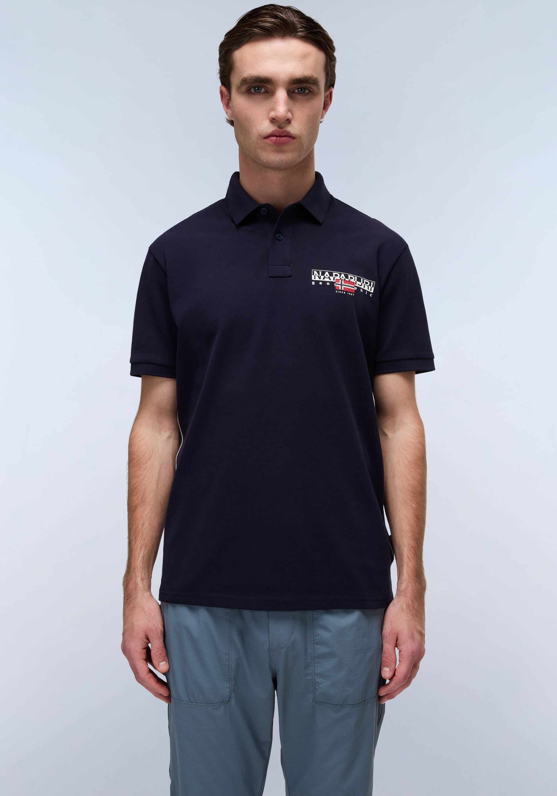 Napapijri Poloshirt »E-AYLMER«, Mit Rundhalsausschnitt Napapijri Poloshirt »E-AYLMER«, Mit Rundhalsausschnitt von Napapijri