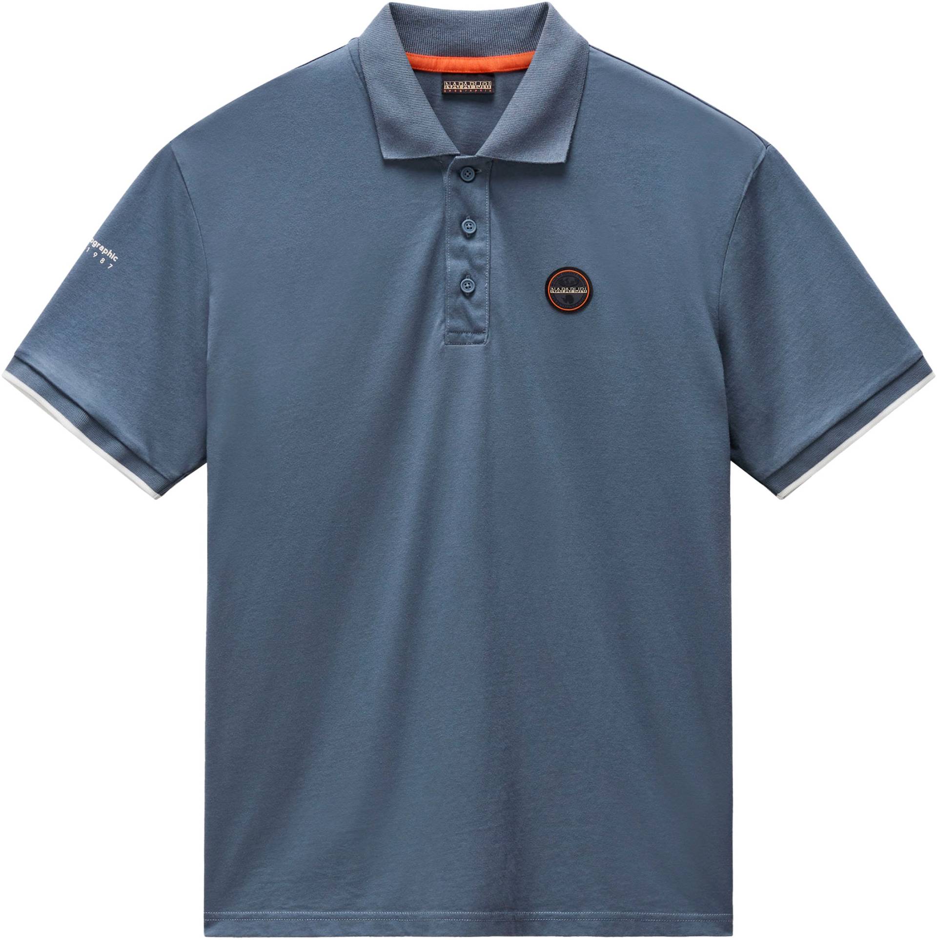 Napapijri Poloshirt »E-BADGE SUM«, Mit Rundhalsausschnitt Napapijri Poloshirt »E-BADGE SUM«, Mit Rundhalsausschnitt von Napapijri