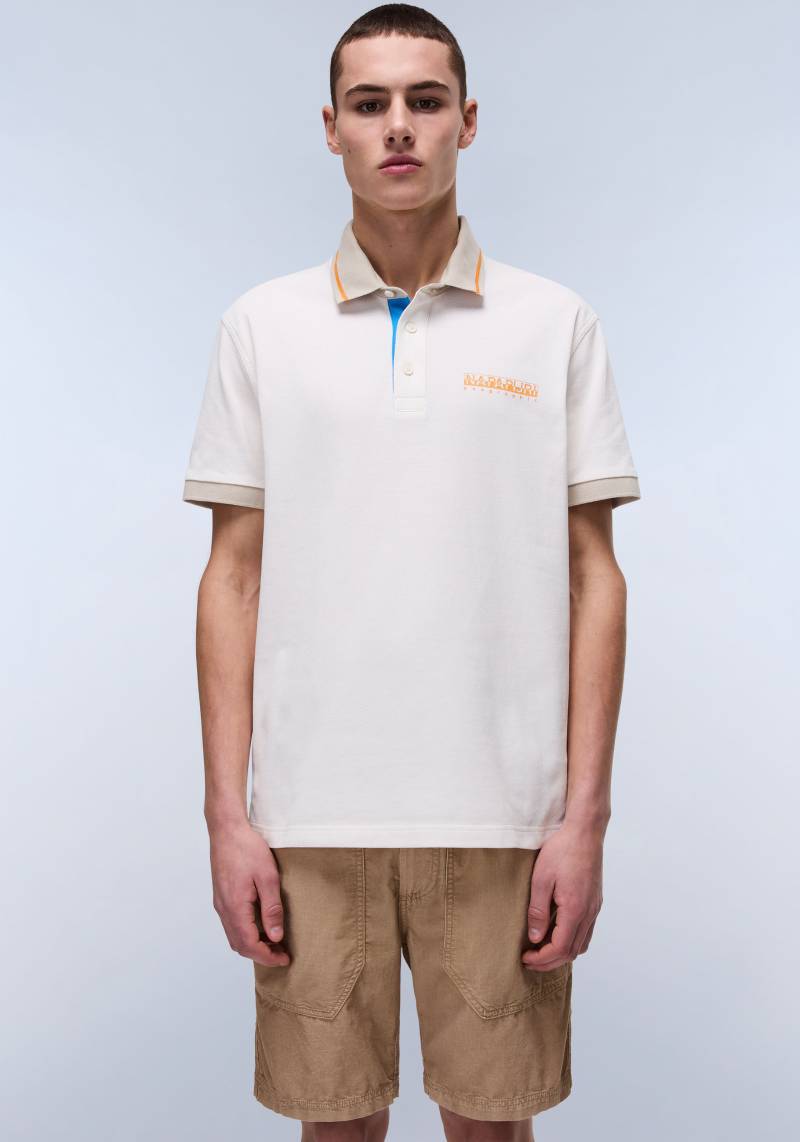 Napapijri Poloshirt »E-ZERI SS«, Mit Rundhalsausschnitt von Napapijri
