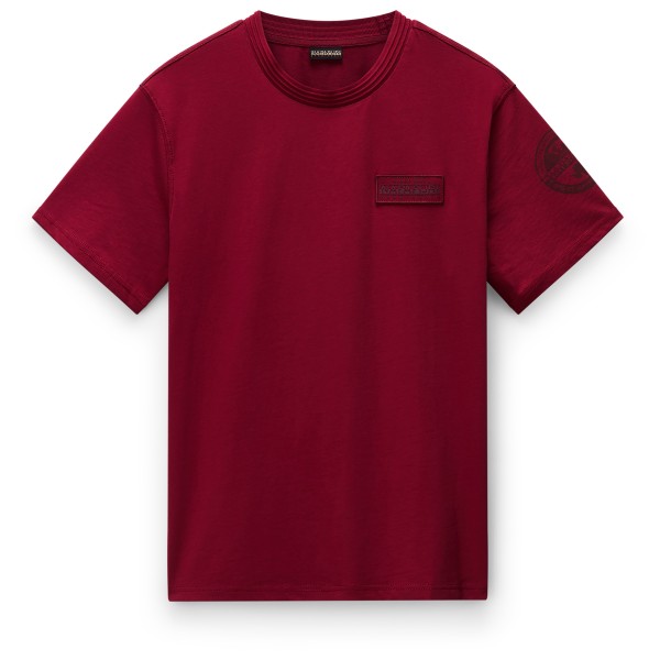 Napapijri - S-Amundsen 1 - T-Shirt Gr M rot von Napapijri