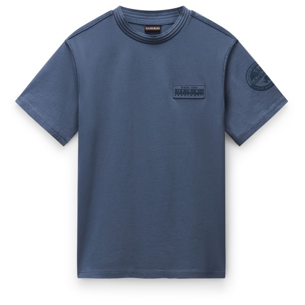 Napapijri - S-Amundsen 1 - T-Shirt Gr S blau von Napapijri