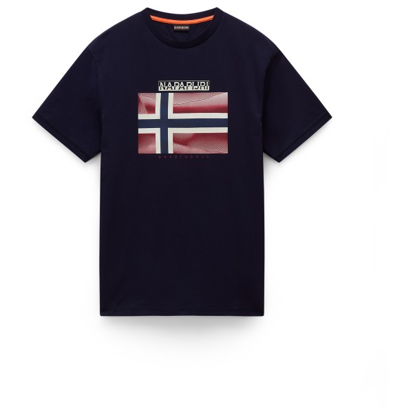 Napapijri - S-Lari S/S - T-Shirt Gr L blau von Napapijri