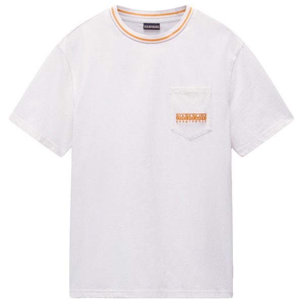 Napapijri - S-Murlo S/S - T-Shirt Gr M weiß von Napapijri