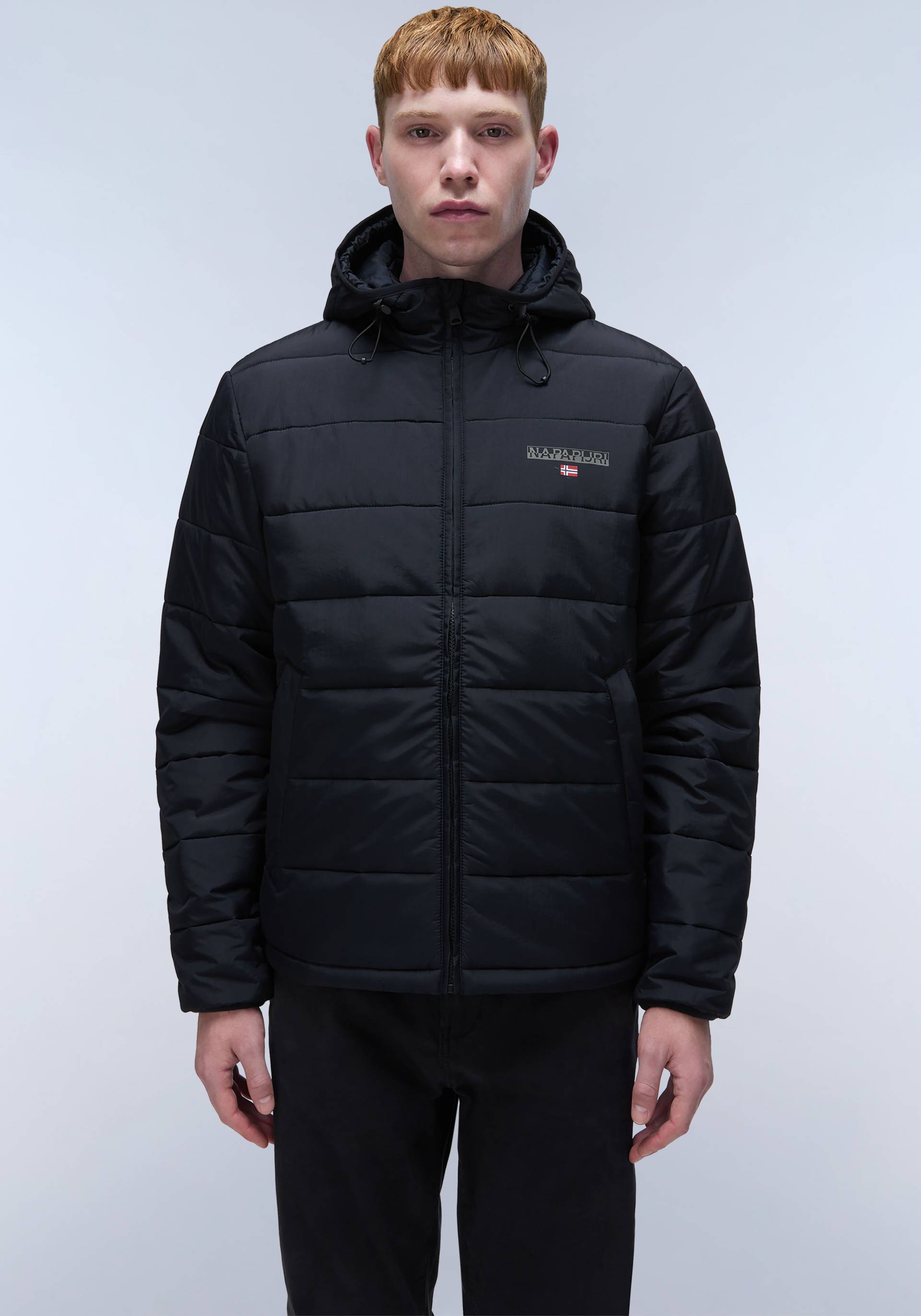 Napapijri Steppjacke »SUHRE«, mit weitenverstellbaren Details an Saum und Kapuze Napapijri Steppjacke »SUHRE«, mit weitenverstellbaren Details an Saum und Kapuze von Napapijri