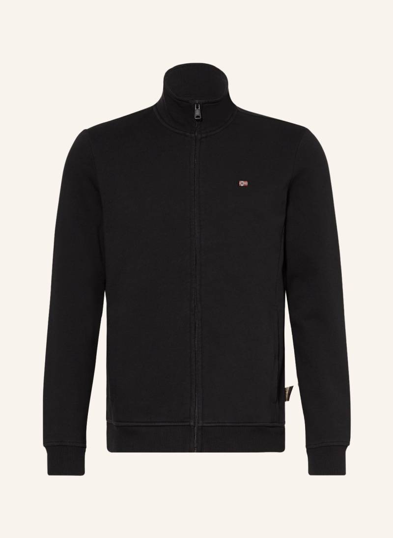 Napapijri Sweatjacke Balis Fz schwarz von Napapijri