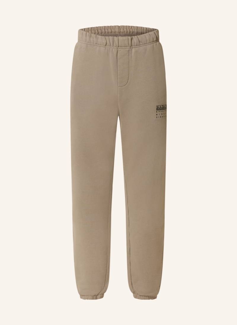 Napapijri Sweatpants Premium beige von Napapijri