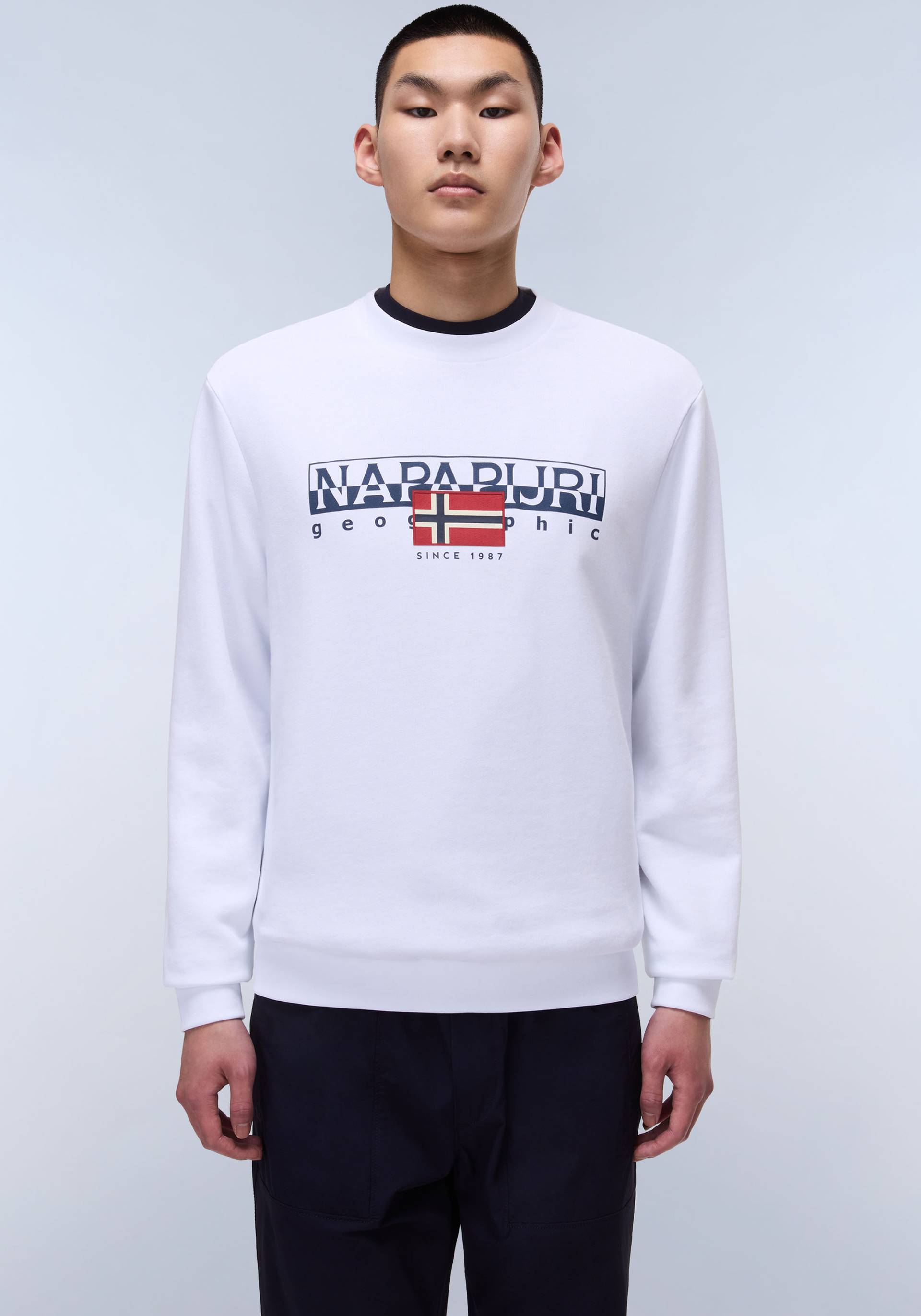 Napapijri Sweatshirt »B-AYLMER C«, Mit Rundhalsausschnitt Napapijri Sweatshirt »B-AYLMER C«, Mit Rundhalsausschnitt von Napapijri
