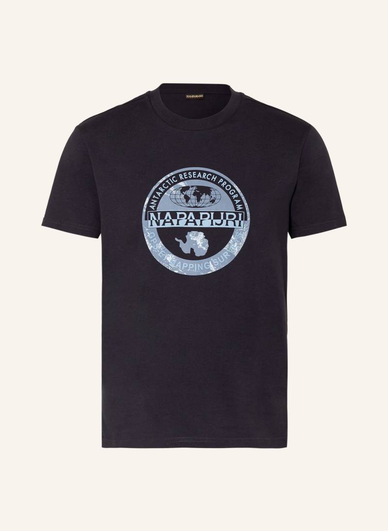 Napapijri T-Shirt Bollo blau von Napapijri