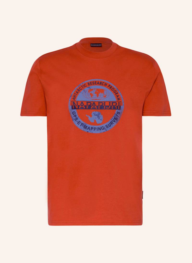 Napapijri T-Shirt Bollo orange von Napapijri