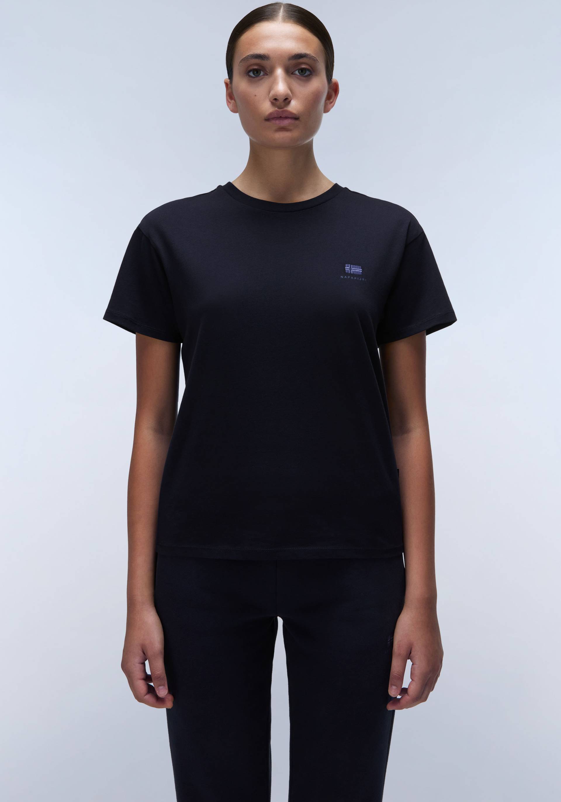 Napapijri T-Shirt »S-NINA 941 BLACK BEAUTY«, Mit Rundhalsausschnitt von Napapijri