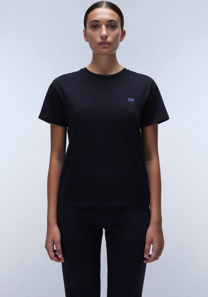 Napapijri T-Shirt »S-NINA 941 BLACK BEAUTY« von Napapijri