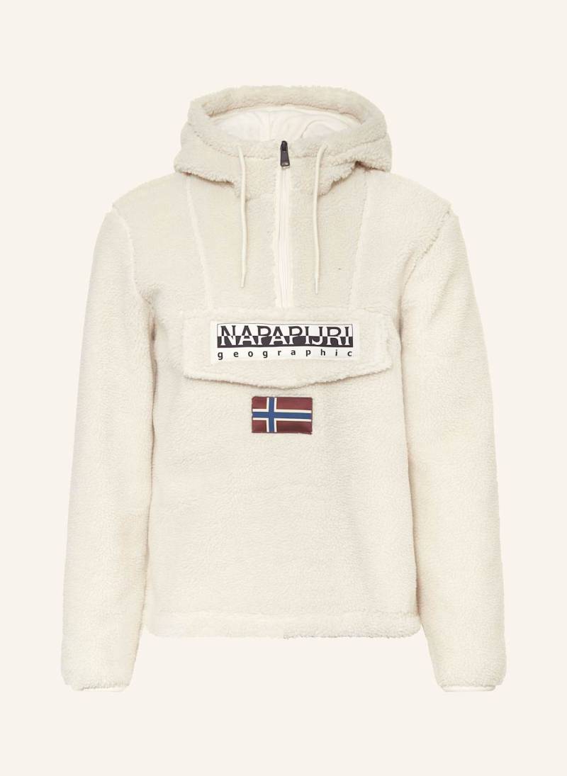 Napapijri Teddyfell-Hoodie T-Burgee beige von Napapijri