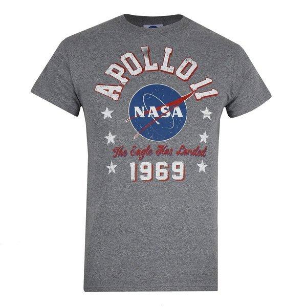 1969 Tshirt Herren Taubengrau L von Nasa