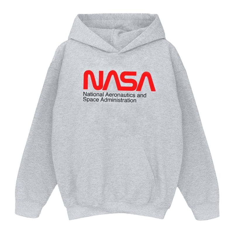 Aeronautics And Space Kapuzenpullover Jungen Grau 116 von Nasa