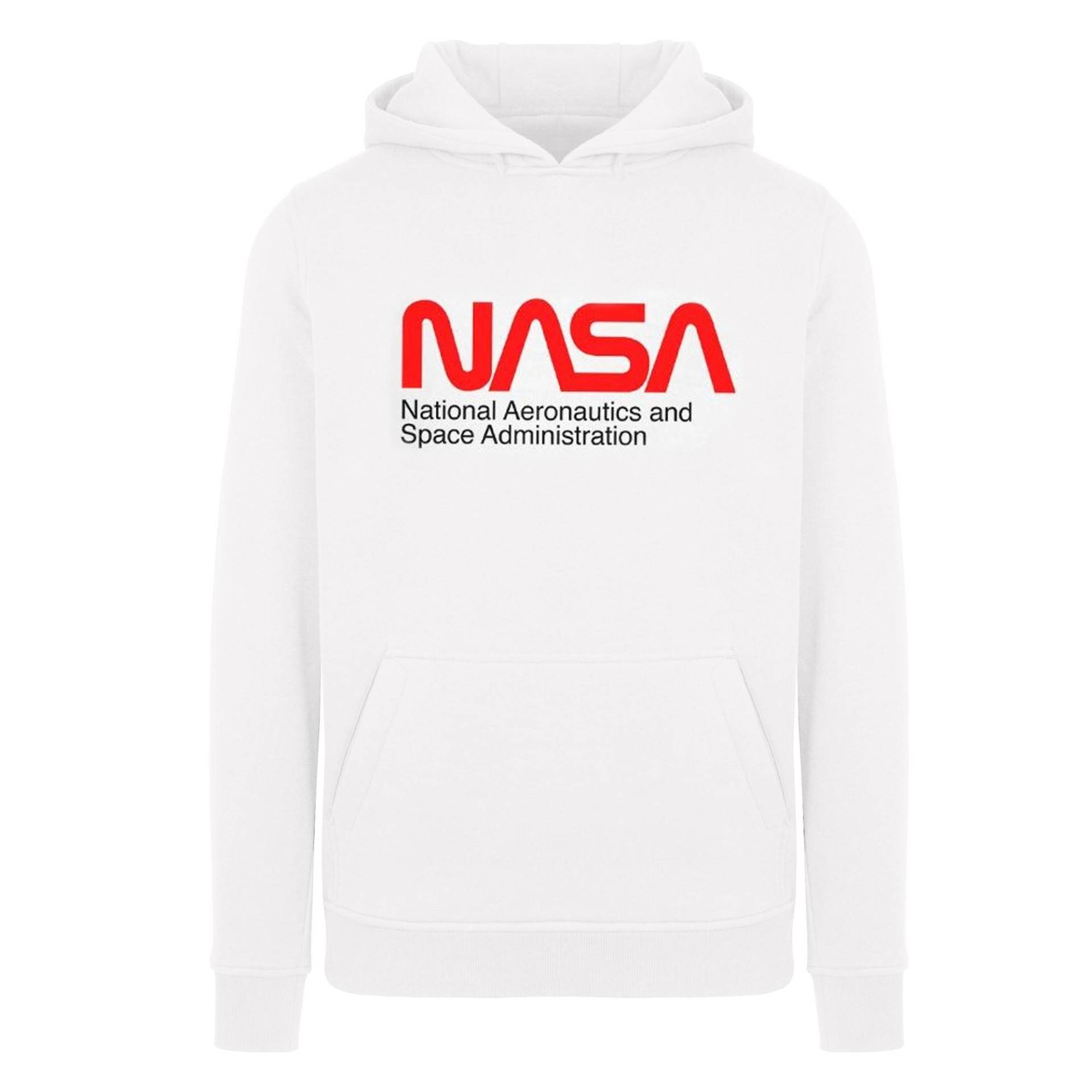 Aeronautics And Space Kapuzenpullover Jungen Weiss 116 von Nasa