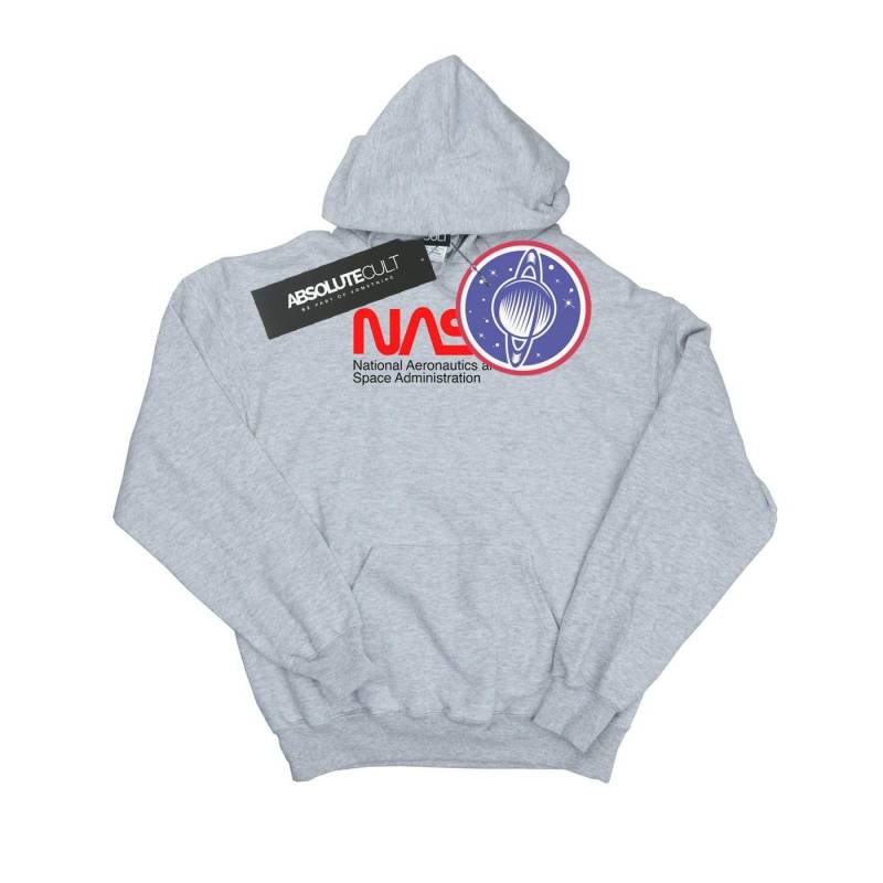 Aeronautics And Space Kapuzenpullover Mädchen Grau 116 von Nasa