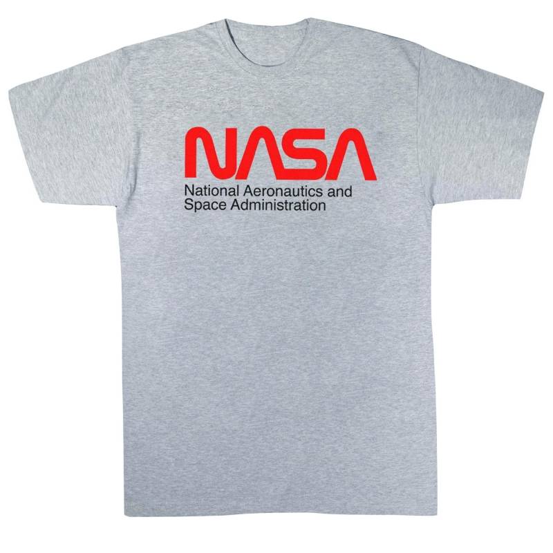 Aeronautics And Space Tshirt Jungen Grau 116 von Nasa