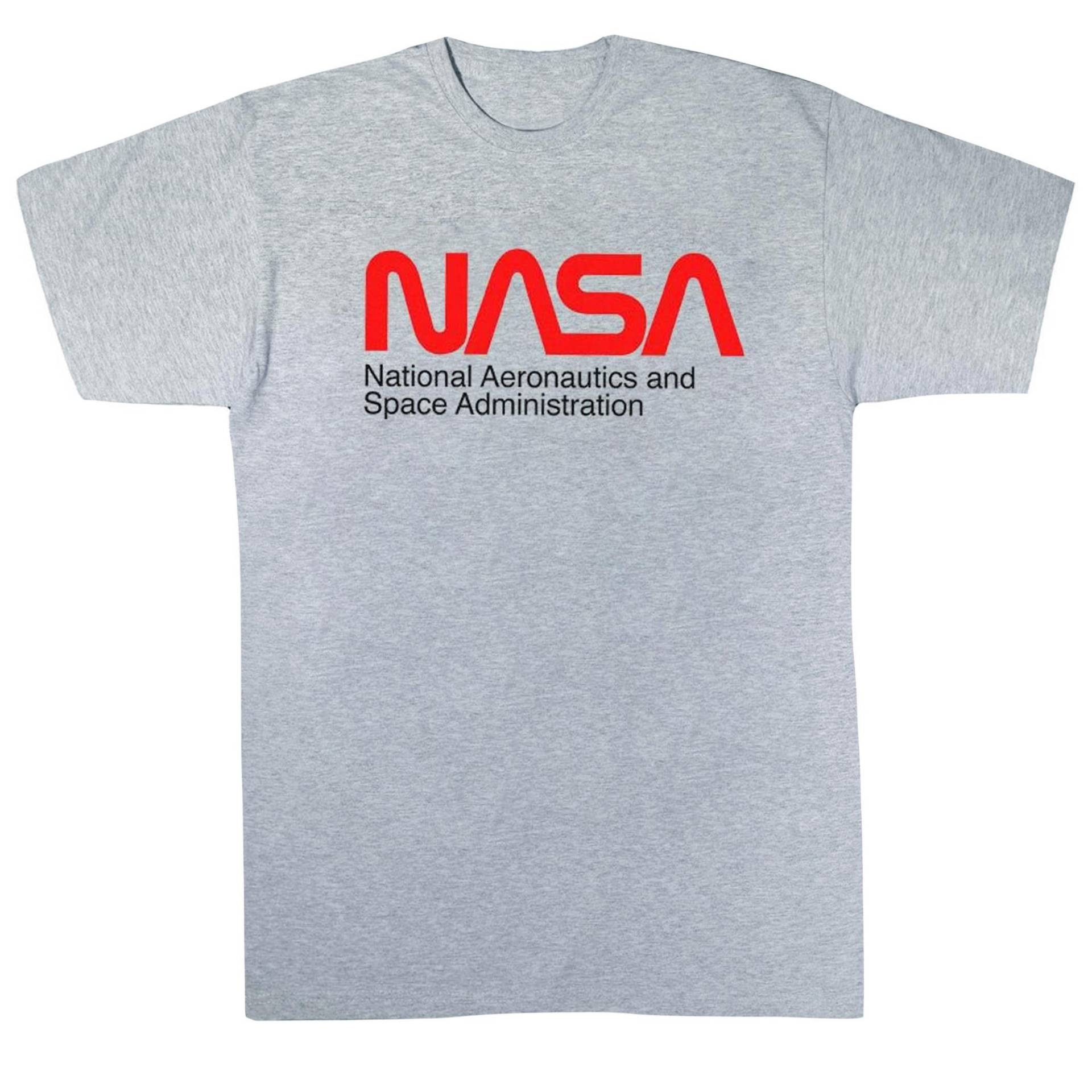 Aeronautics And Space Tshirt Jungen Grau 140/146 von Nasa