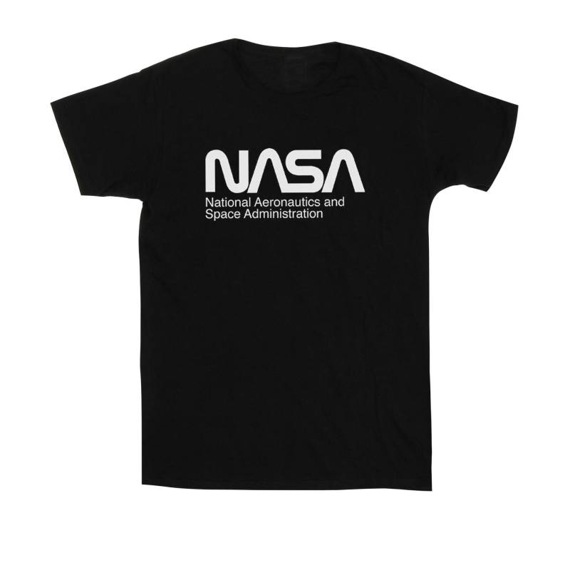 Aeronautics And Space Tshirt Jungen Schwarz 116 von Nasa