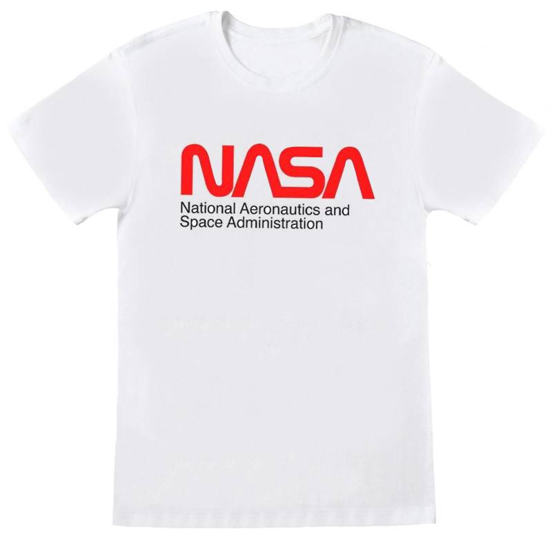 Aeronautics And Space Tshirt Jungen Weiss 116 von Nasa