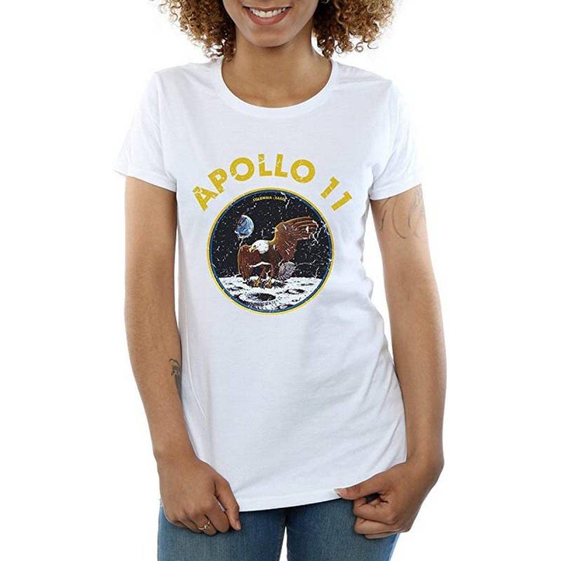 Nasa - Apollo 11 TShirt, für Damen, Weiss, Größe M von Nasa