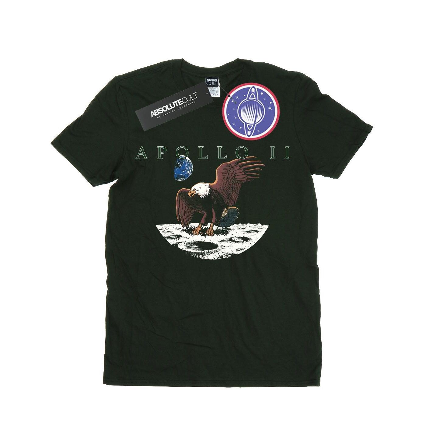 Apollo 11 Vintage Tshirt Herren Waldgrün S von Nasa