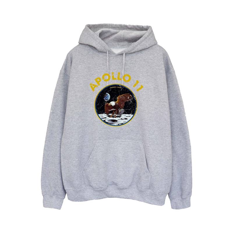 Classic Apollo 11 Kapuzenpullover Damen Grau M von Nasa