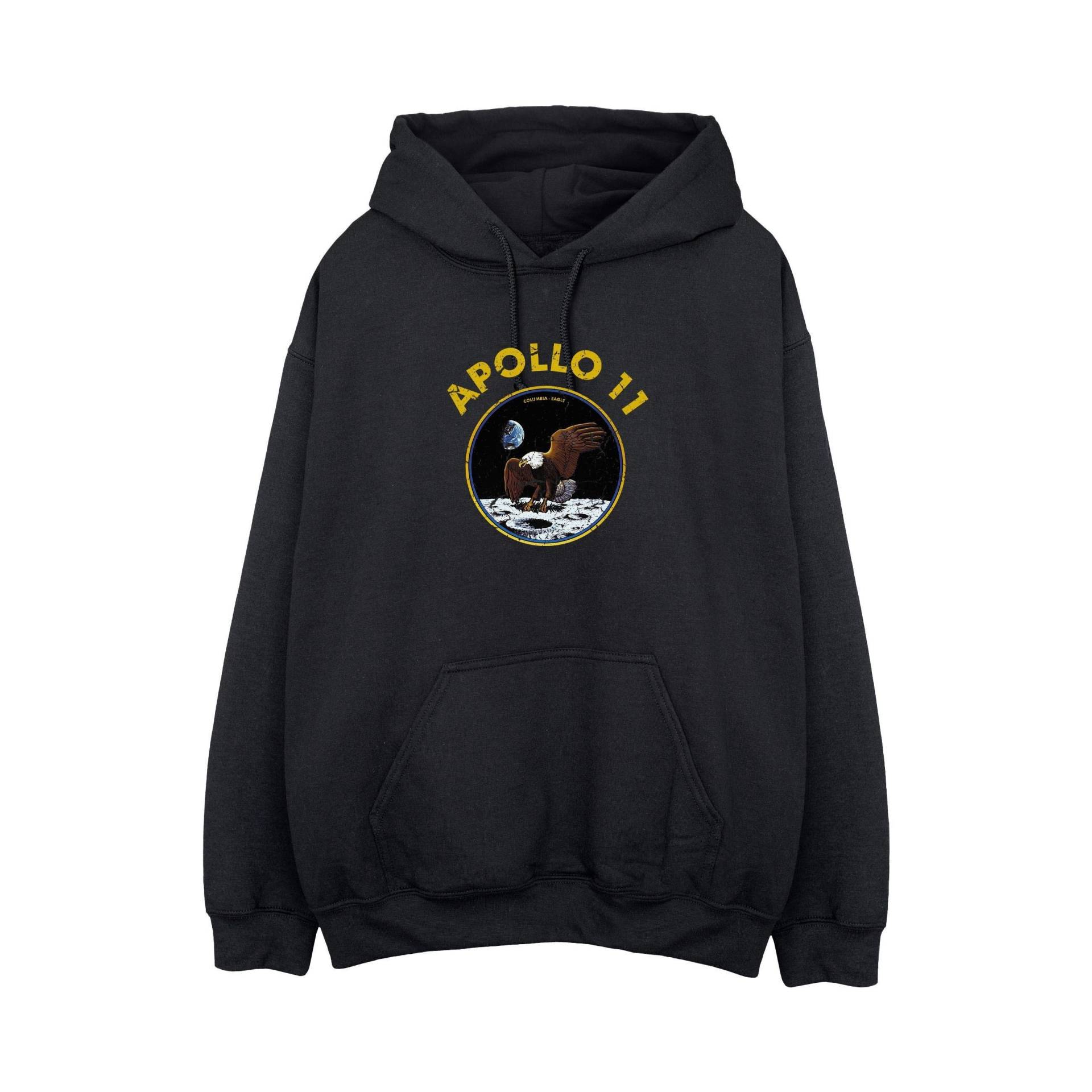 Classic Apollo 11 Kapuzenpullover Herren Schwarz XL von Nasa