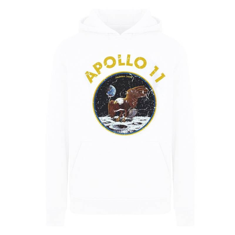 Classic Apollo 11 Kapuzenpullover Jungen Weiss 116 von Nasa