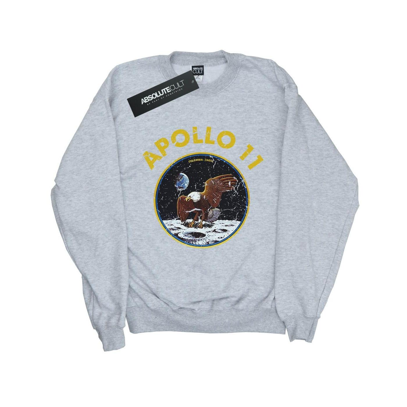 Classic Apollo 11 Sweatshirt Jungen Grau 152-158 von Nasa