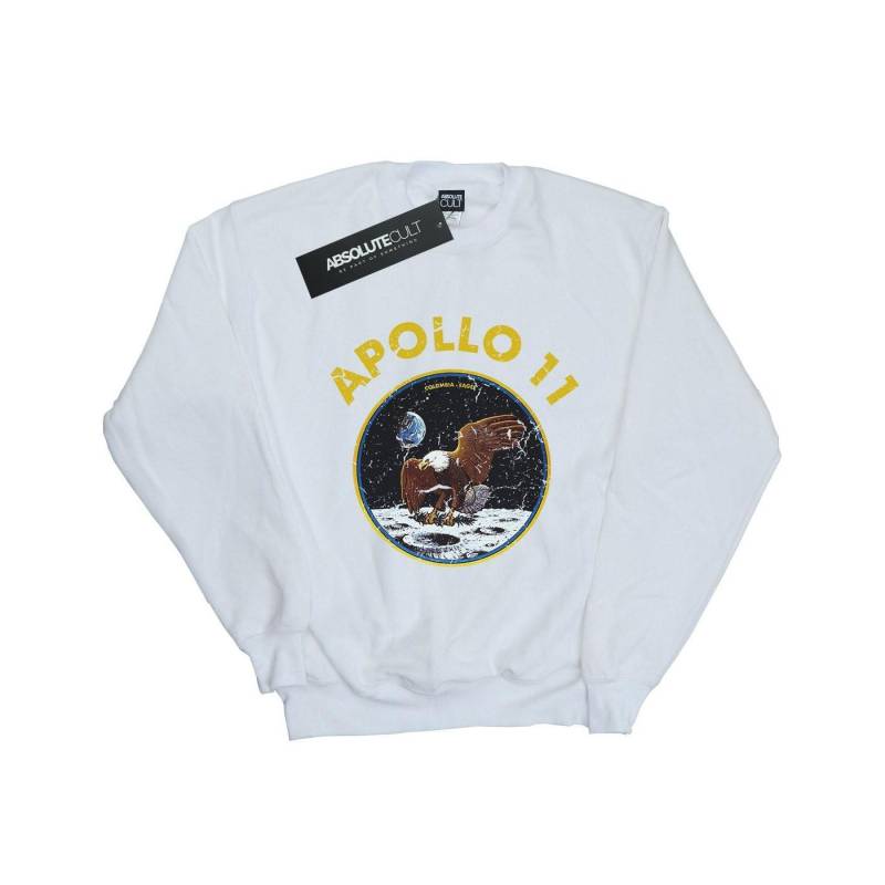 Classic Apollo 11 Sweatshirt Jungen Weiss 128 von Nasa