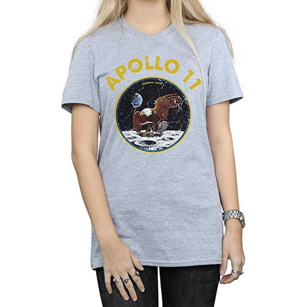 Classic Apollo 11 Tshirt Damen Grau XL von Nasa