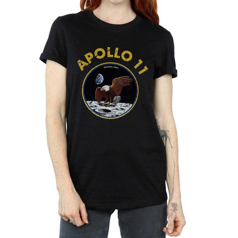 Classic Apollo 11 Tshirt Damen Schwarz S von Nasa