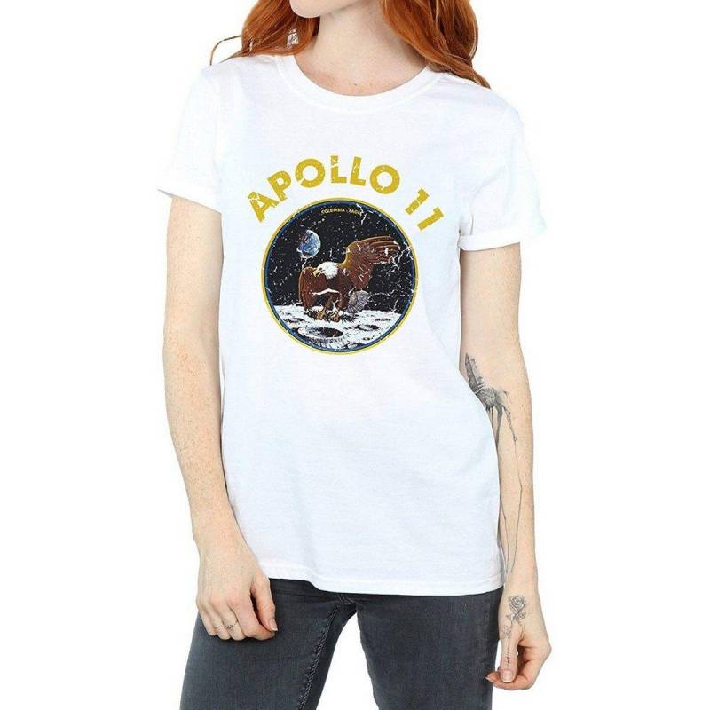 Nasa - Classic Apollo 11 TShirt, für Damen, Weiss, Größe M von Nasa