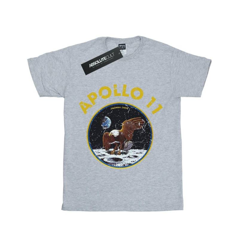 Classic Apollo 11 Tshirt Jungen Grau 116 von Nasa