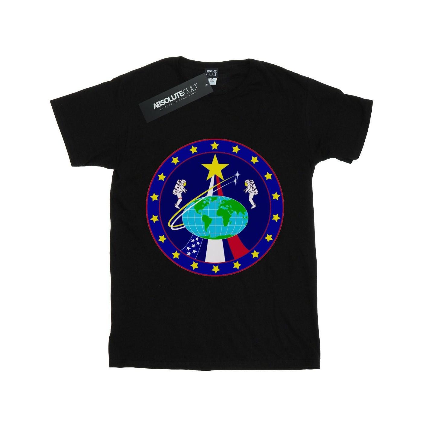 Classic Globe Astronauts Tshirt Damen Schwarz 3XL von Nasa