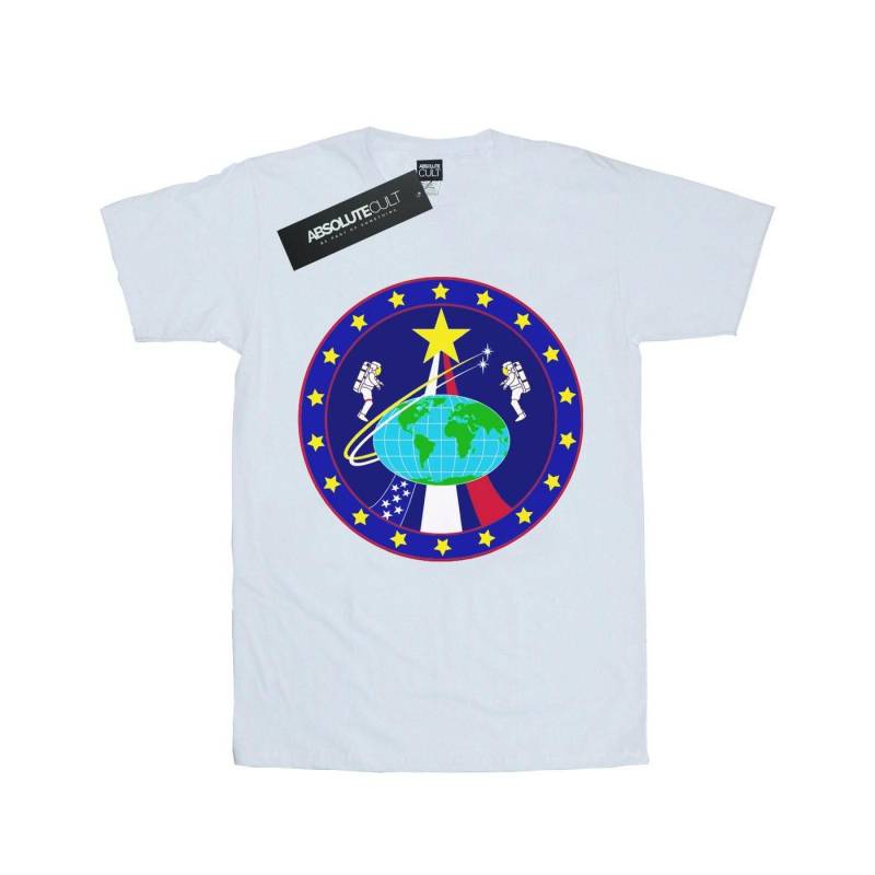 Classic Globe Astronauts Tshirt Damen Weiss 3XL von Nasa