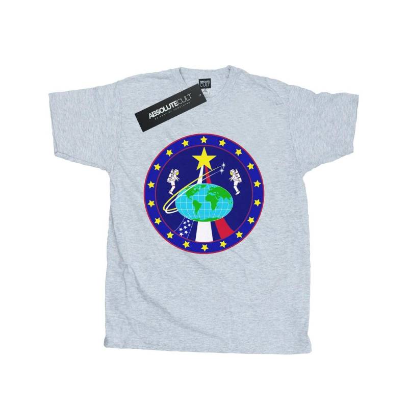 Classic Globe Astronauts Tshirt Herren Grau 3XL von Nasa