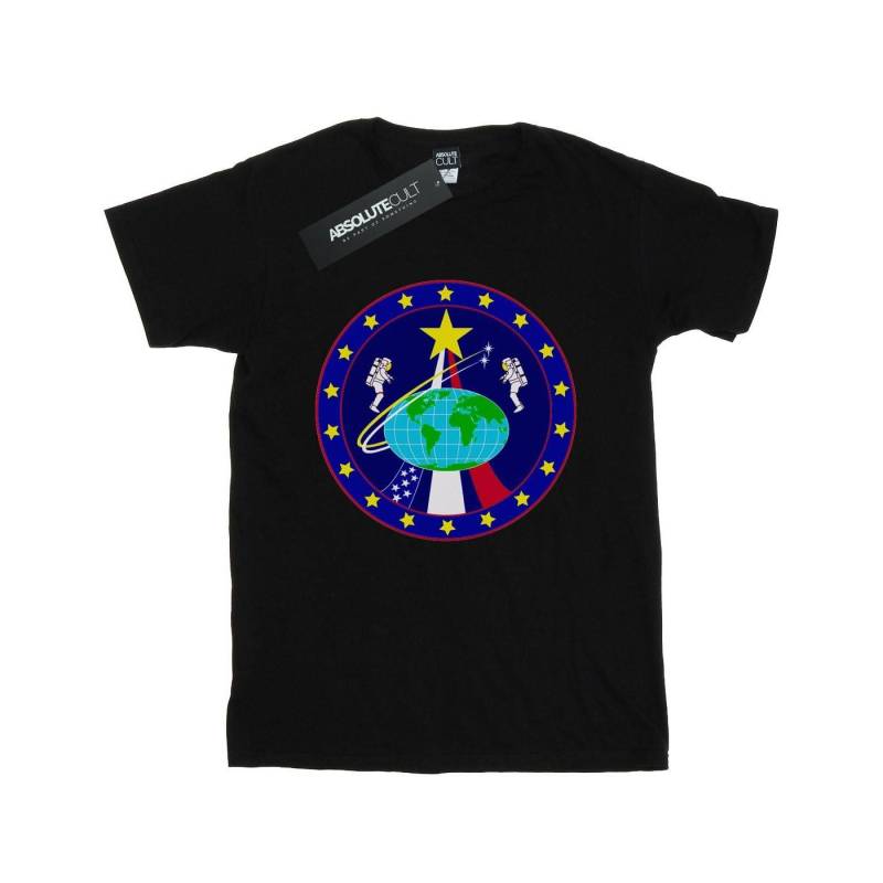 Classic Globe Astronauts Tshirt Herren Schwarz 3XL von Nasa