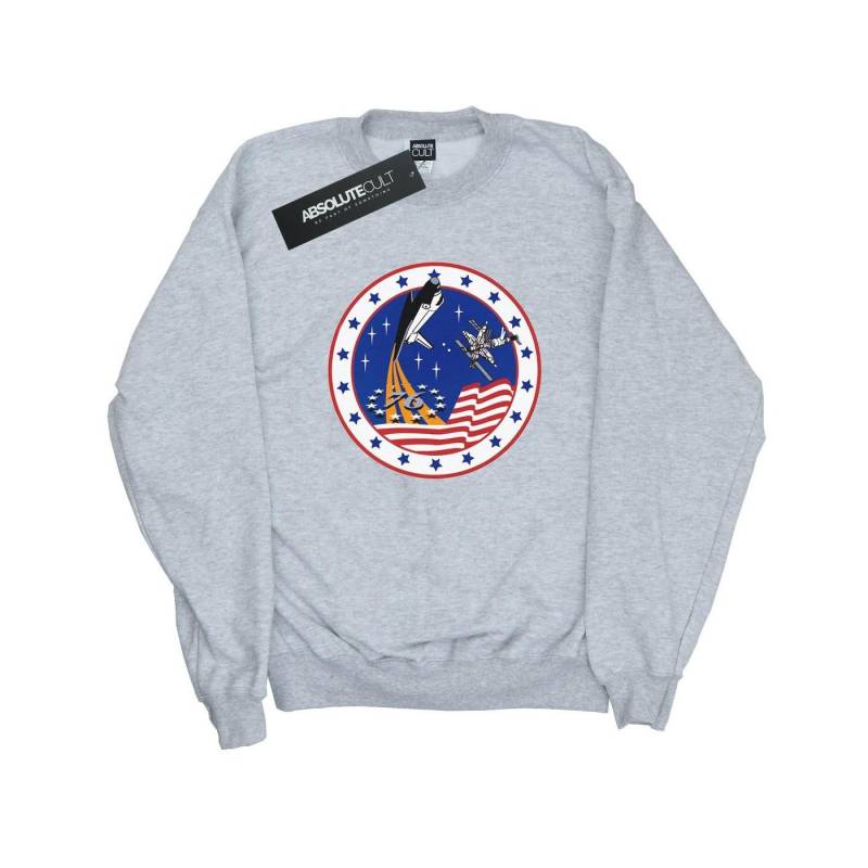 Classic Rocket 76 Sweatshirt Damen Grau M von Nasa