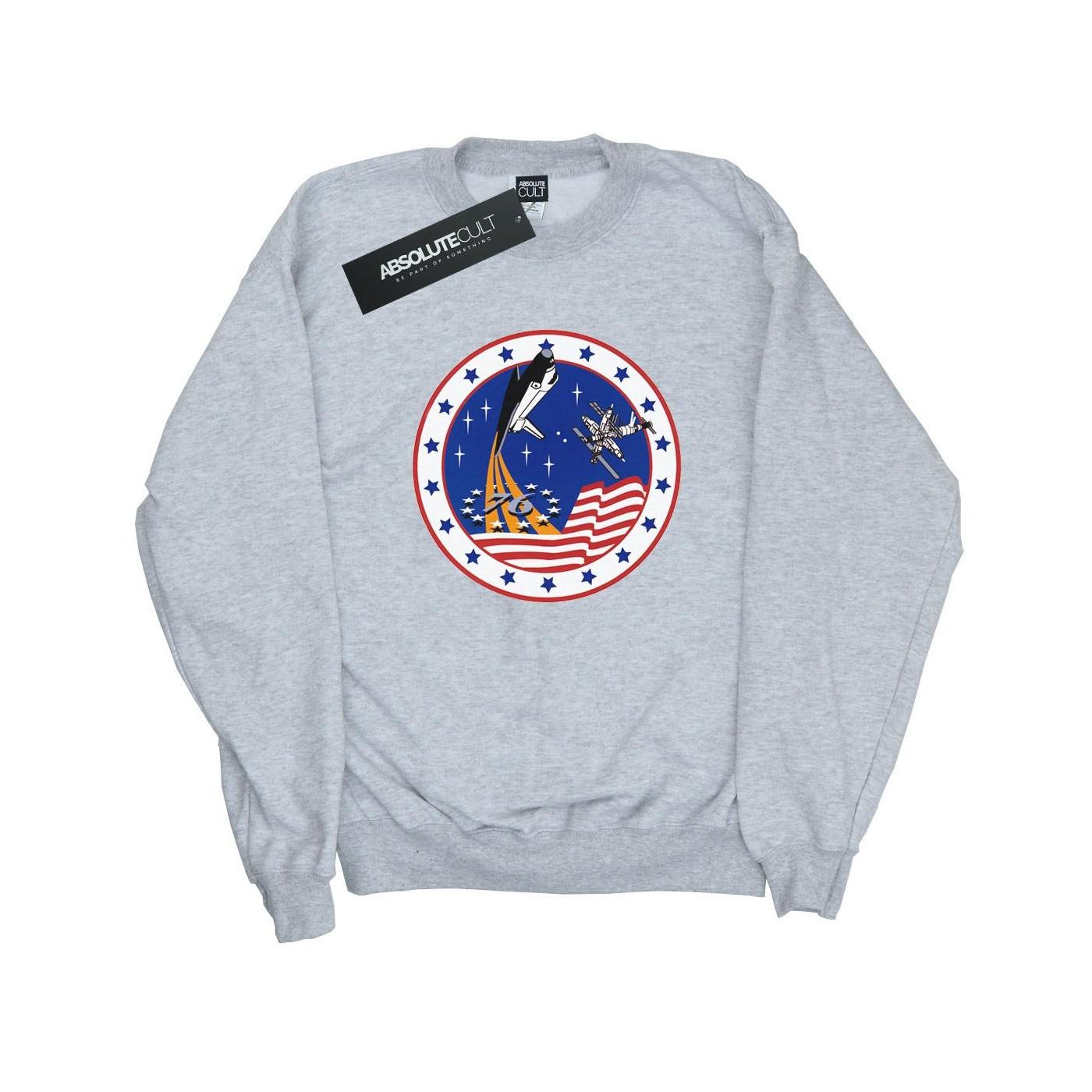 Classic Rocket 76 Sweatshirt Damen Grau S von Nasa