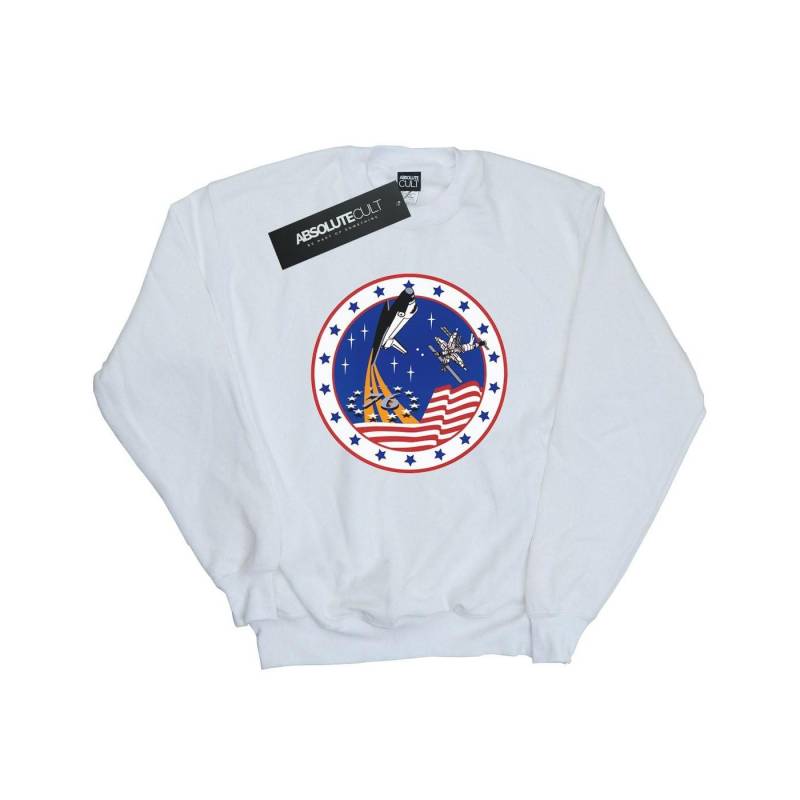 Classic Rocket 76 Sweatshirt Damen Weiss S von Nasa